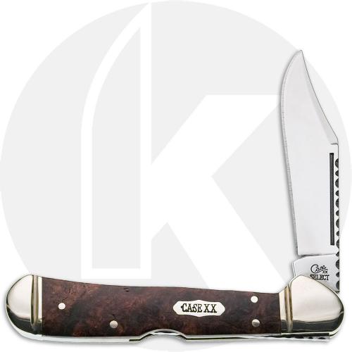 Case Select CopperLock 05407 Knife - Amboyna Wood - 71549LSS - Discontinued - BNIB