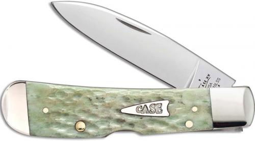 Case 55405 Tribal Lock Knife Mint Green Bone TB612010LSS