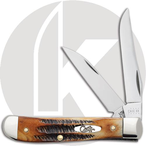 Case Mini Trapper Knife, BoneStag, CA-65305