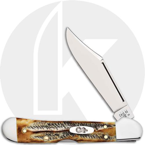 Case Mini CopperLock Knife 65327 - BoneStag - 6.51749LSS