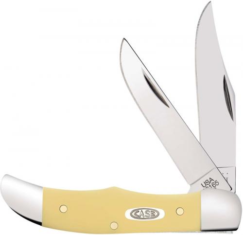 Case Pocket Hunter Knife 81093 Smooth Yellow SS 32165SS