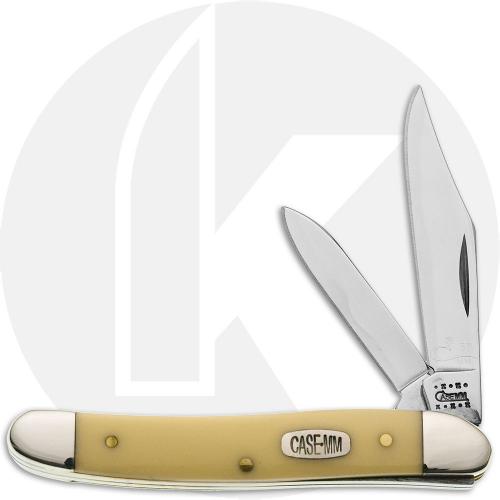 Case Millennium Collection Small Stockman Knife - Yellow Delrin - 32087SS - Discontinued - BNIB