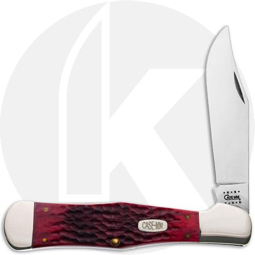 Case Millennium Collection Large Coke Bottle Knife - Old Red Bone Pocket Worn - 6150SS - Discontinued - BNIB