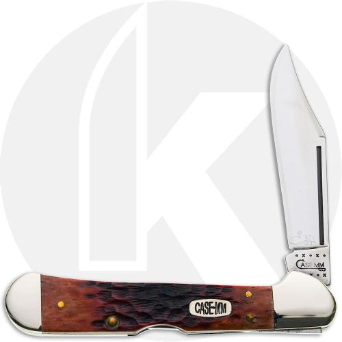 Case Millennium Collection CopperLock Knife - Jigged Chestnut Bone - 61549LSS - Discontinued - BNIB