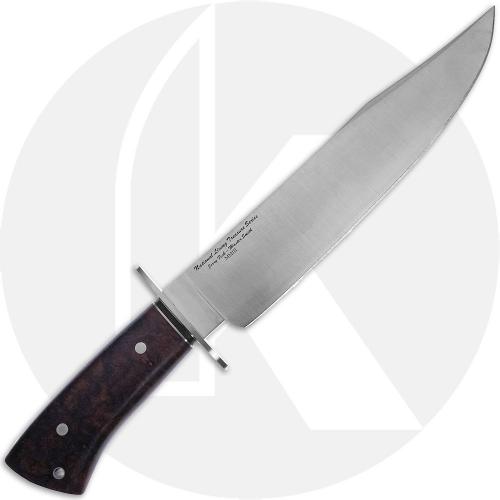 Camillus OVB Fisk Southwest Bowie Knife - Carbon Steel - Desert Ironwood - Discontinued - BNIB