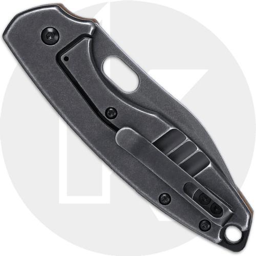 CRKT Pilar III 5317B Knife - Stonewash D2 Drop Point - Brown G10 and Stonewashed Stainless Steel - Frame Lock Folder