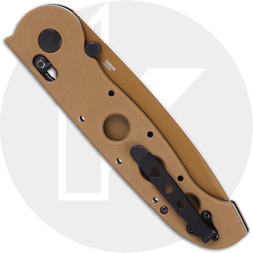 CRKT M16-14XD Crossbar Lock Knife - Tan D2 Tanto - Tan Grivory