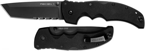 Cold Steel Recon I Tanto, Part Serrated, CS-27TLTH