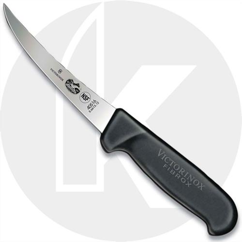 Forschner Boning Knife 5.6613.12, 5 Inch Curved Flex Fibrox (was SKU 40516)