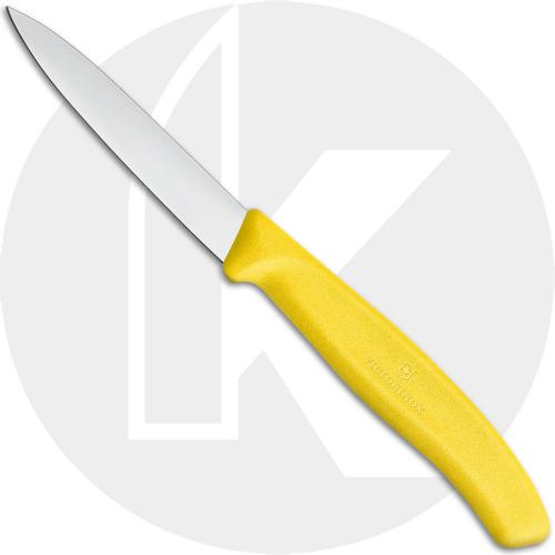 Victorinox Paring Knife with Yellow Handle, 6.7606.L118