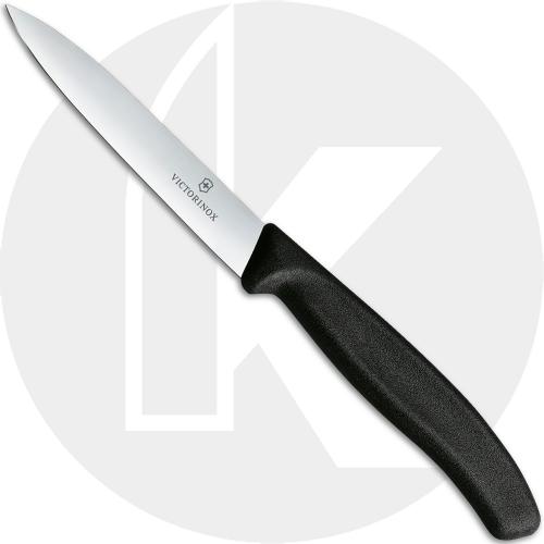 Victorinox Paring Knife 6.7703, 4 Inch Blade with Black Nylon Handle