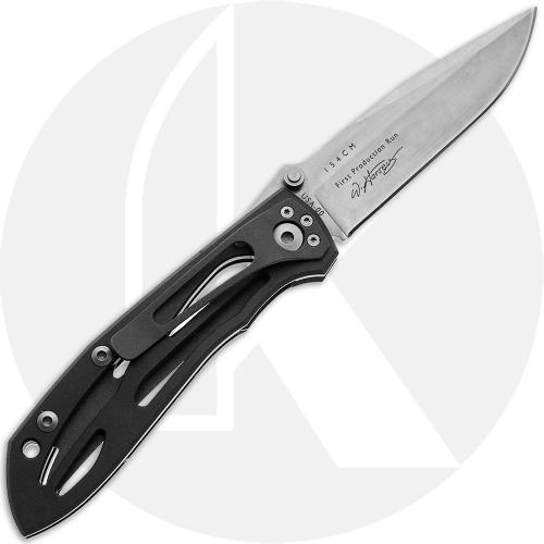 Gerber Harsey Air Frame 5850 Knife - First Production - 154CM Clip Point - Titanium - Discontinued - BNIB