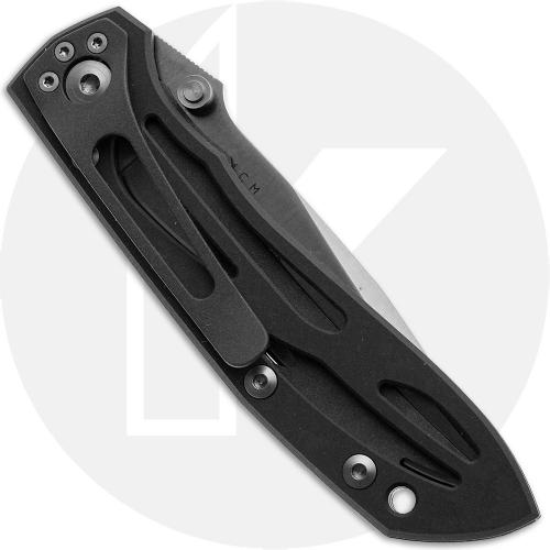 Gerber Harsey Air Frame 5851 Knife - First Production - Part Serrated 154CM Clip Point - Titanium - Discontinued - BNIB