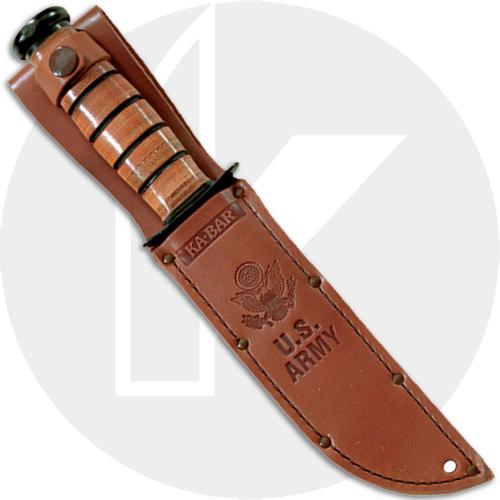 KA-1219, KA-BAR Fighting/Utility, US Army, Part Serrated