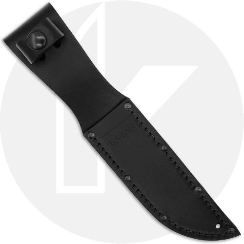 KA-BAR Knives: Short KABAR Leather KA-BAR USA Marked Replacement Sheath, KA-1256S