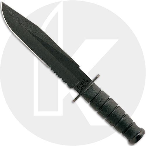 KA-BAR Knives: KABAR Black Fighter Knife, KA-1271