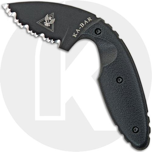 KA-BAR Knives: KABAR TDI Law Enforcement Knife, Serrated, KA-1481