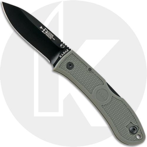 KA-BAR Knives: KABAR Dozier Folding Hunter, Foliage Green, KA-4062FG