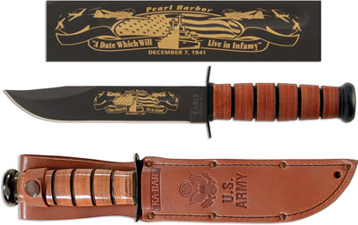 KABAR Knife, US Army Pearl Harbor, KA-9108