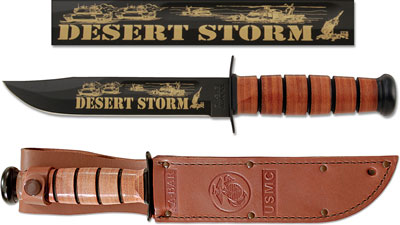 KABAR Desert Storm Knife, USMC, KA-9152