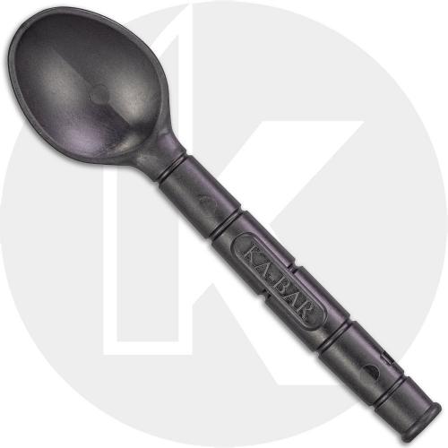 KABAR Krunch 9924 - Spoon Straw - Black Creamid - USA Made