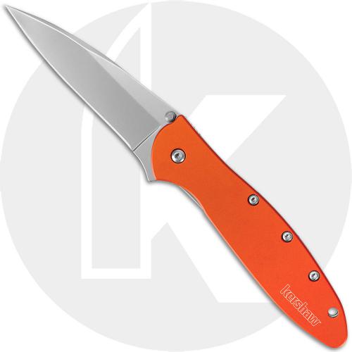 Kershaw Leek, Orange Aluminum, KE-1660OR