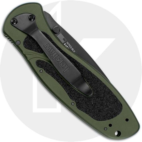 Kershaw Blur, Olive Drab, KE-1670OLBLK