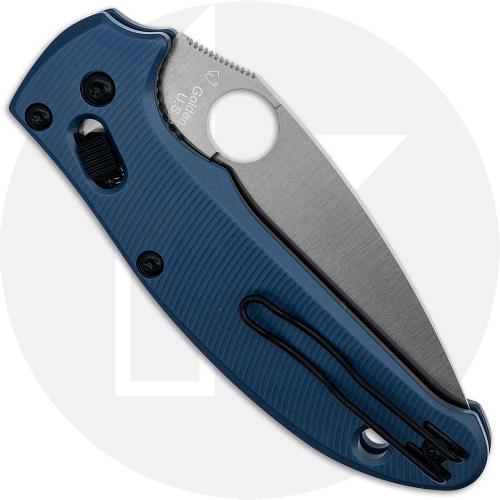 MODIFIED Spyderco Manix 2 LW Salt MagnaCut Knife + Exclusive AWT Manix LW Exclusive Midnight Blue Scales