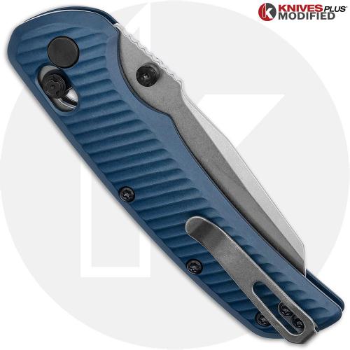 MODIFIED Hogue Deka - MagnaCut Wharncliffe - AWT Exclusive Midnight Blue Scales - Archon Milling