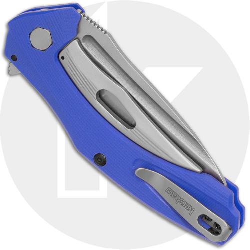 Kershaw 7007BLU Natrix Limited Stonewash Drop Point Blue G10 EDC Assisted Flipper Folder