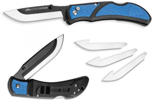 Outdoor Edge Razor Lite EDC 3.0 - Replaceable Blade Knife - Blue Inserts RLU-140