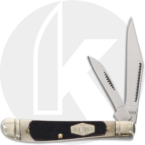 Dog Leg Jack Old Timer Knife, Saw Cut Bone, SC-72OTB