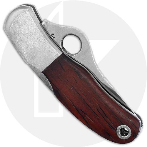 Spyderco SpyderKey 3002W - Serrated AUS-8 - Cocobolo Wood - Discontinued Item - BNIB - Circa 1993