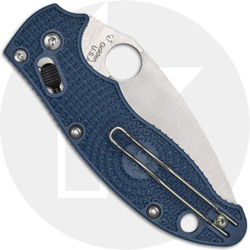 Spyderco Manix2 Knife, Dark Blue CPMS110V, SP-C101PDBL2