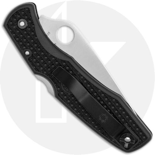 Spyderco Endura 3 FRN C10PSBK - Part Serrated VG-10 - Black FRN - Discontinued Item - BNIB - 2005