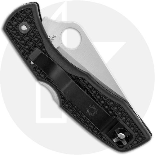 Spyderco Delica 3 FRN C11PBK - Plain Edge VG-10 - Black FRN - Discontinued Item - BNIB - 2005