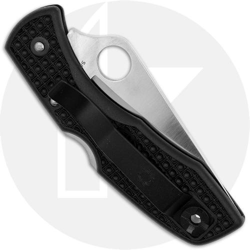 Spyderco Delica 3 FRN C11PBK - Plain Edge ATS-55 - Black FRN - Discontinued Item - BNIB - 2005