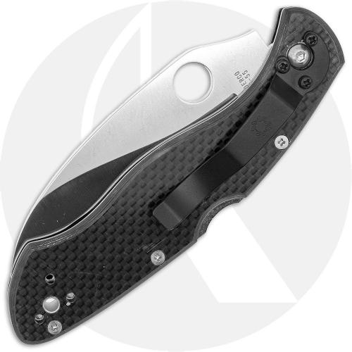 Spyderco Civilian C12LCFS - Left Handed - Serrated ATS-55 - Carbon Fiber - Discontinued Item - Serial Numbered - BNIB - 2001