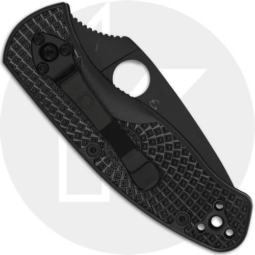 Spyderco Persistence Lightweight C136PBBK - Black Plain Edge - Black FRN - Liner Lock Folder