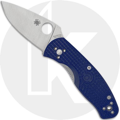 Spyderco Persistence Lightweight CPM S35VN C136PBL - Plain Edge - Blue FRN - Liner Lock Folder