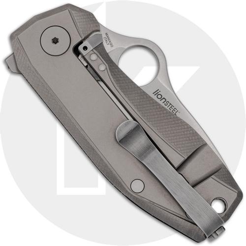 Spyderco SpyNano C268MTIP Knife - Bohler M398 - Green Micarta/Titanium - Flash Batch