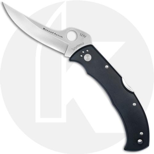 Spyderco Massad Ayoob C60P - VG-10 - Black Almite - Discontinued Item - Serial Numbered - BNIB - 2001