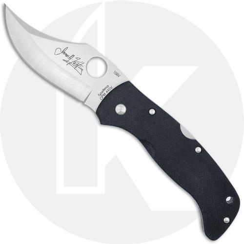 Spyderco Chinook C63GP - CPM 440V Bowie Style - Black G10 - Discontinued Item - Serial Numbered - BNIB - 2001