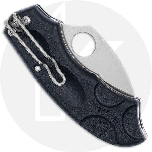 Spyderco Meerkat C64PBK - 440C Drop Point - Black FRN - Phantom Lock - Discontinued Item - Serial Numbered - BNIB - 2001