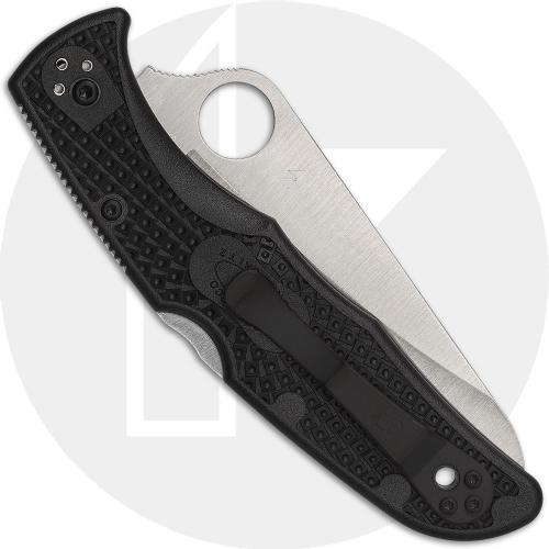 Spyderco Pacific Salt 2 C91PBK2 - H2 Drop Point - Black FRN - Lock Back