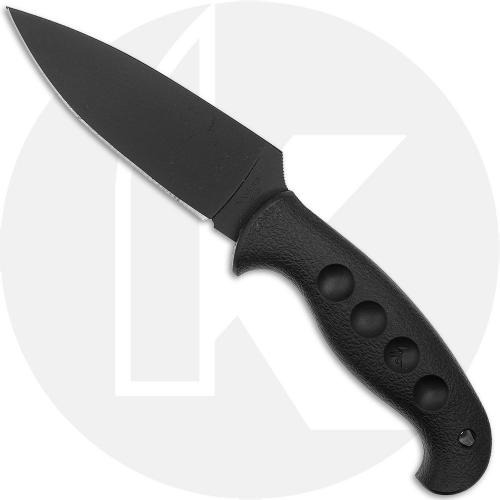 Spyderco Temperance Knife - FB05BBP - Black VG-10 Spear Point - Black FRN - Boltaron Sheath with Tek-Lok - Discontinued Item - BNIB