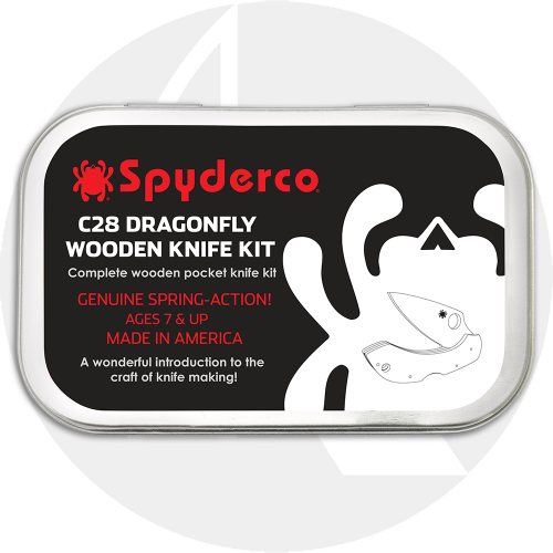 Spyderco Dragonfly Wood Knife Kit, SP-WDKIT1