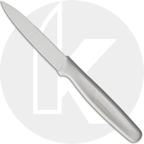 Victorinox Paring Knife 6.7607 - 3.25 Inch Blade - White Nylon Handle