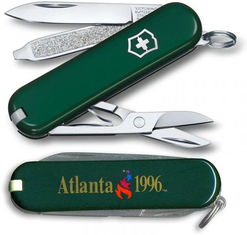 Victorinox Classic SD - Atlanta 1996 Olympic Torch - Discontinued Item - BNIB