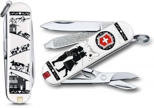 Victorinox 0.6223.L1801US2 Classic SD Limited Edition Alps Love 7 Function Multi Tool